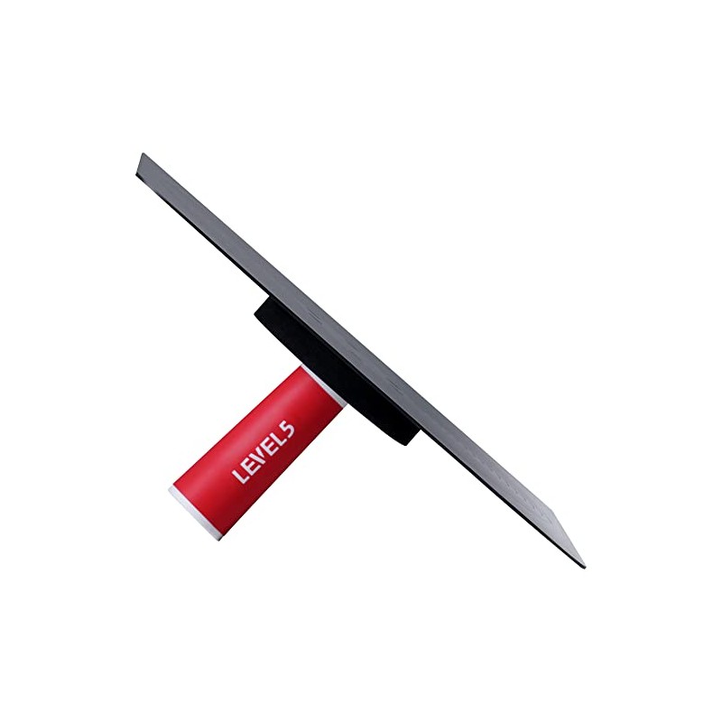 LEVEL5 13" Drywall Hawk w/Soft Grip Handle | Aircraft-Grade Aluminum,