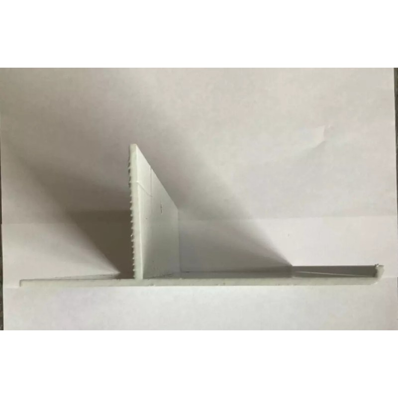 Grand Design SAMPLE Fuji White Aluminum Off Set T Molding