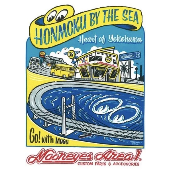Mooneyes Area-1 Yokohama Japan: Checkered Flag Mini Microfiber Towel