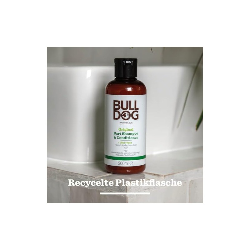 Bulldog Original Men's Beard Shampoo & Conditioner 200 ml