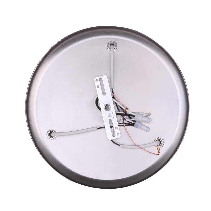 James 1 Light Ceiling Light, Brushed Pewter Finish