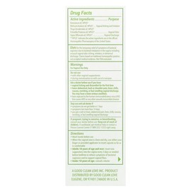 Good Clean Love BiopHresh®, Vaginal Homeopathic Suppository, 10 Gelatin Suppositories