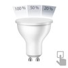 ledscom.de Wall lamp WAIKA, Two-Flame, with Switch, matt Chrome, incl.