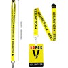 50 Sets Event Staff Cards with Lanyards Event ID Card