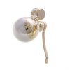 VINGTAINE H-985-CAFF Bijou Classical Hair Elastic Pony Hook Cuff Hook