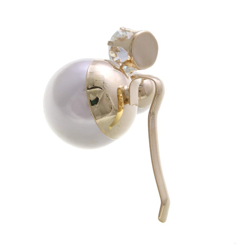 VINGTAINE H-985-CAFF Bijou Classical Hair Elastic Pony Hook Cuff Hook