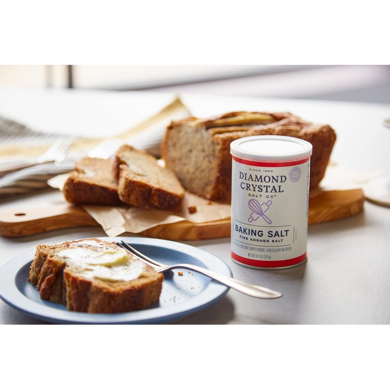 Diamond Crystal Baking Salt, Fine Kosher Salt, No Additives, Great