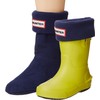 HUNTER Kids Boot Socks Kids Fleece Socks Blue KAS4000AAA, Size:21