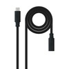 NanoCABLE 10.01.4501 Gen2X2 USB 3.2-Kabel, 100 W, 4K/60 Hz, USB-C/M,