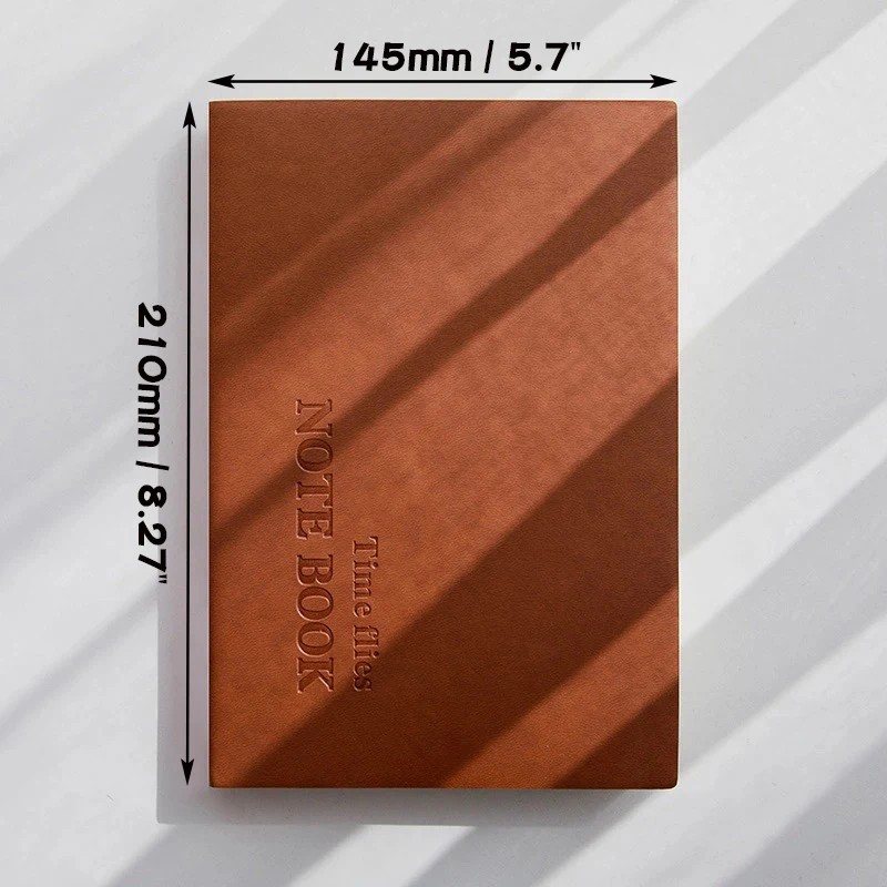A5 Grid Notebook with 264 Pages – 80GSM Checkered Paper