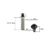 ZDS Bicycle Shock Absorber, Bicycle Screw Kit, Easy Installation, MTB