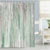 JAWO Abstract Shower Curtain, Modern Aesthetic Stripe Shower Curtain Sets