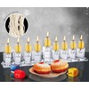 Ner Mitzvah Natural Cotton Smokeless Wicks – 50 Count (Approx.)
