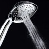 AquaDance, Chrome Luxury Square 6-setting High-Pressure Hand Extra-Long 72" Stainless