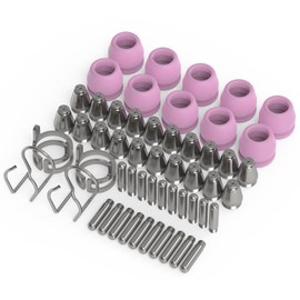 YESWELDER Plasma Cutter Torch Consumables .045'' 24 Pcs Cutting Torch Nozzles Tips Kit For SG-55 AG-60 WSD-60.