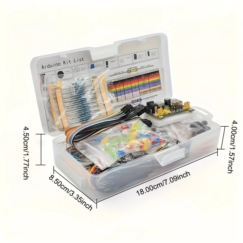 OE-AUTO-SHOP 830Pcs DIY Electronic Starter Kit for Arduino UNO R3
