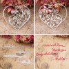 Love Butterfly Metal Cutting Dies Stencil Template Moulds, Valentines Embossing