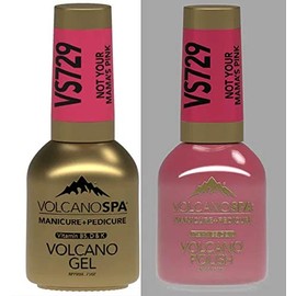 Volcano Spa Duo Gel and Lacquer | VS729 Not Your Mama's Pink