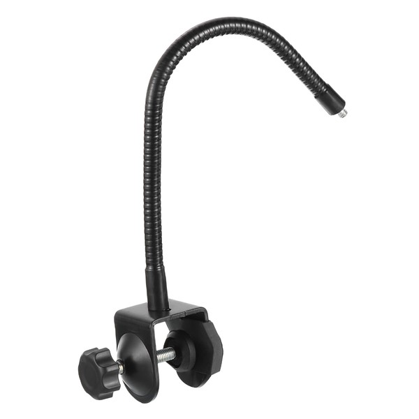 PATIKIL Flexible Gooseneck Arm Clamp, 1/4" Male Thread 11.8" Flexible