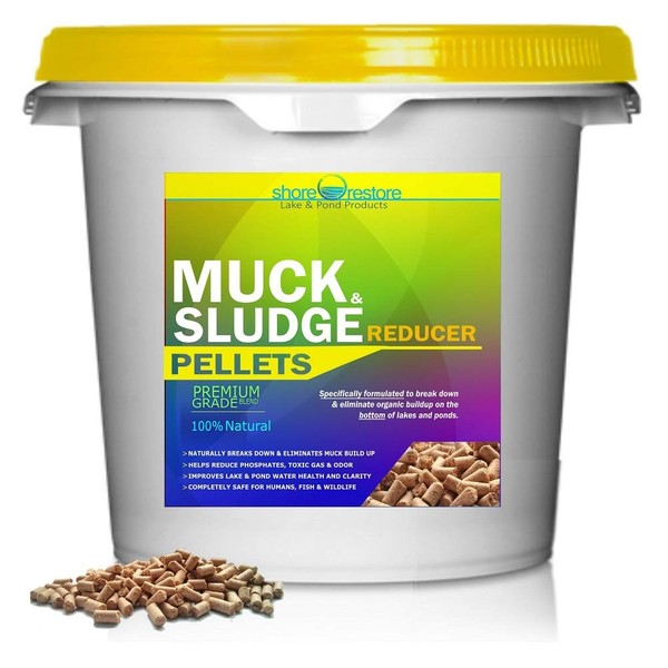 Shore Restore - Eco Friendly MUCK SILT Sludge Digester Pellets