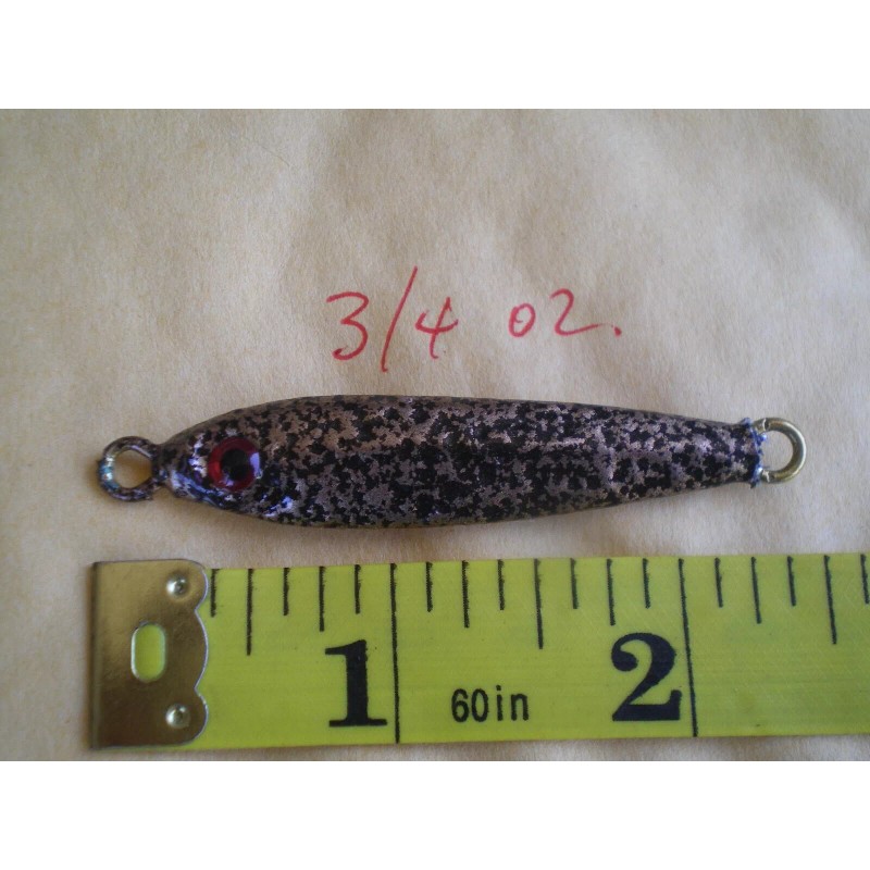 HOME MADE 21 PCS ANCHOVY FISH JIG/SPOON STYLE LURE BAIT,