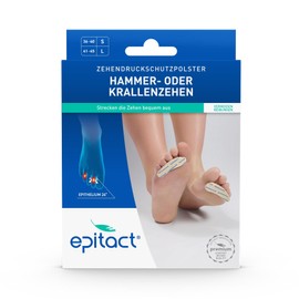 epitact Hammer and Claw Toe Pressure Protection Pads Pack of 2 3660396001660 s beige 1.00
