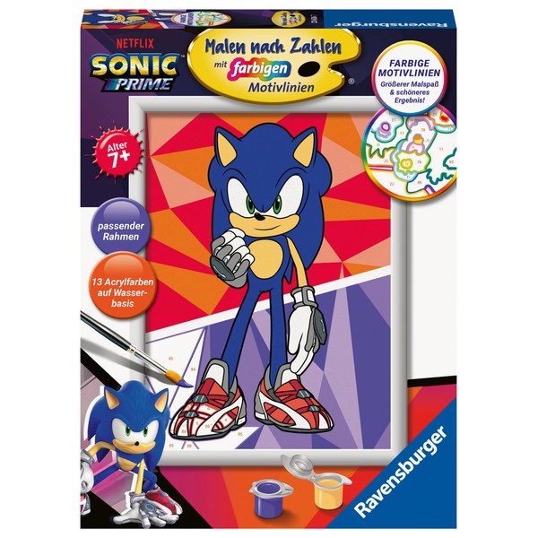Ravensburger CreArt Sonic: New Yoke City 23636 Painting by Numbers