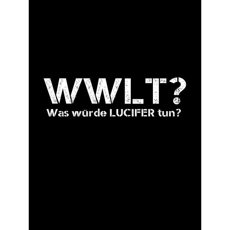 clothinx What Would Lucifer Do? Bag Organic and Fair, black