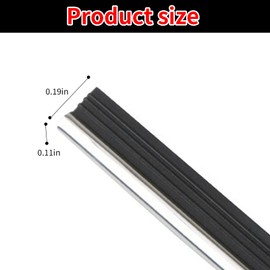 33 Ft Car Interior Moulding Trim Strips Universal Auto Gap Fillers Including Installing Tool Car Electroplating Decoration Styling Door Dashboard Flexible Strip (Silvery)