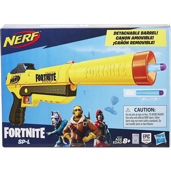 NERF Fortnite Sp-L Elite Dart Blaster Brown | 🇺🇸 Made in USA