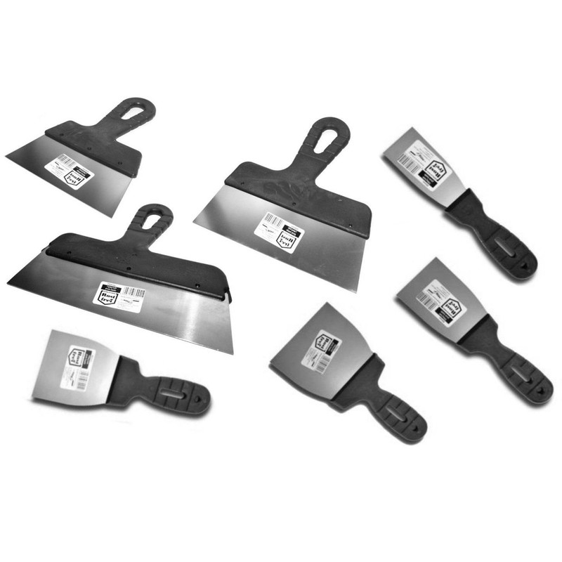 7 x Flexible Füllmesser, Edelstahl Taping Messer Set DIY Wand