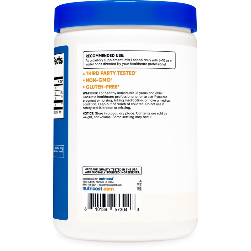 Nutricost Nutricost D-Mannose Powder 250 Grams - Non-GMO and Gluten