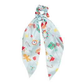Christmas Hair Scarf Scrunchies Christmas Hair Scrunchies Bow Christmas Hair Tie Scarf BHC61 (A5)