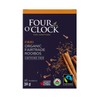 Four O'Clock Organic Fairtrade Chai Tea Rooibos, Non-Gmo, Kosher, Gluten-Free,