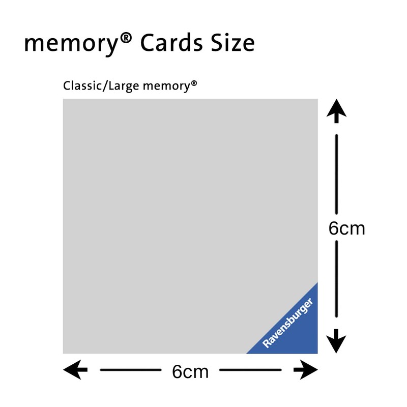 Ravensburger Nature Memory Game - Matching Picture Snap Pairs for