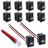 DaierTek Mini ON and Off Rocker Switch 12V 20A T85