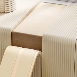 LIANTIAN Wall Mats for Padding Kids, Wall Padding Panels, Safe Collision Prevention, Suitable for Bedroom Kindergarten (White, 200 x 20cm)