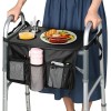 No Brand Walker Tray for Seniors Elderly Disability Folding Rolling