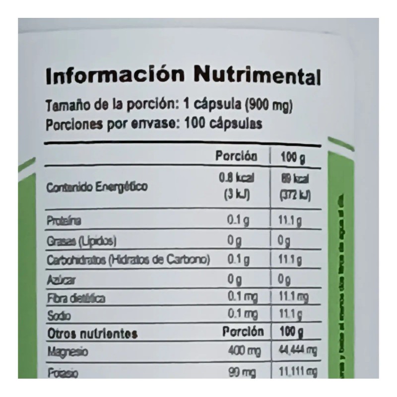 Magic Mac Magnesio Capsulas Natural Frank Suarez Sabor