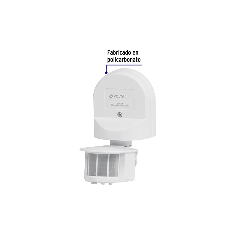 Volteck SEMO-EX, Sensor de movimiento para exterior, línea Classic, Volteck
