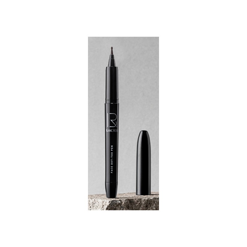 블랑로즈 페이스 닷 투 펜, 다크브라운, 1개 Blanc Rose Face
