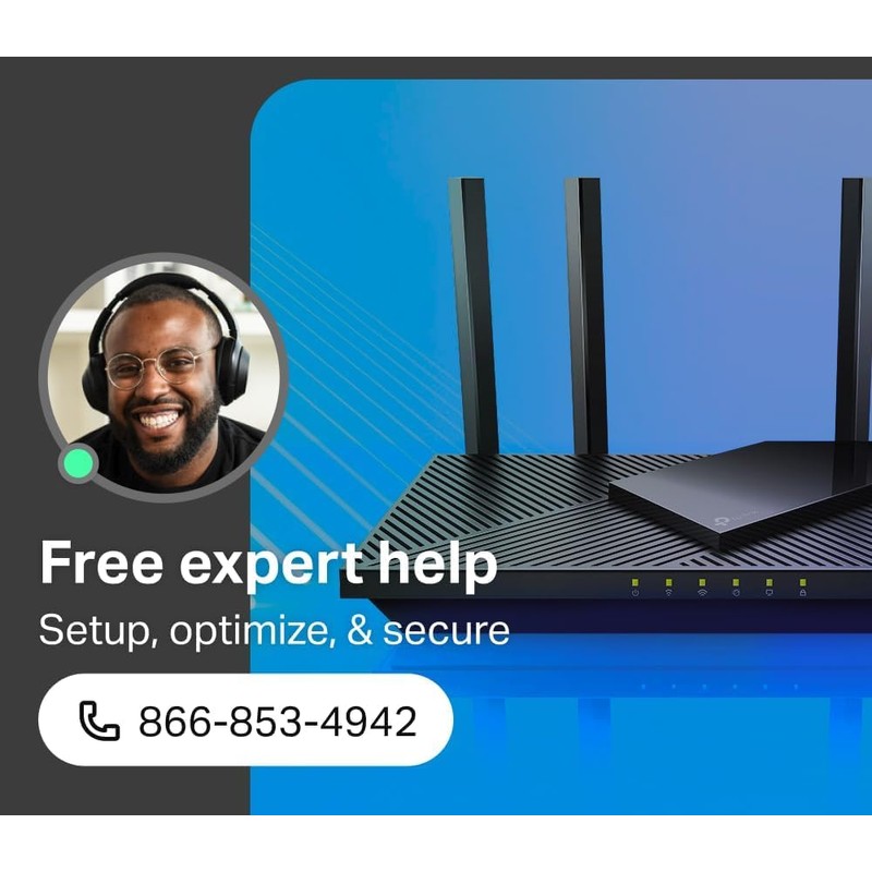 TP-Link AX1800 WiFi 6 Router V4 (Archer AX21) – Dual