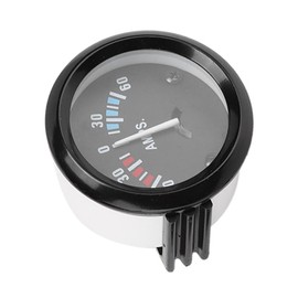 Round 2 Inch 52 mm Car Ammeter Voltmeter, 60-0-60A-AMP Meter, Voltmeter, Universal Electric Voltmeter Meter for Truck Marine ATV UTV Meters