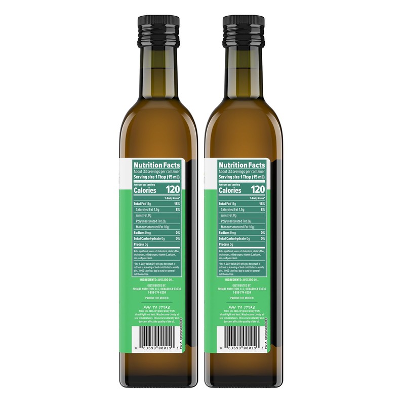 Primal Kitchen Avocado Oil, Whole30 Approved, Certified Paleo, and Keto