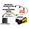 AVID HDX PCIE POWER CABLE ADAPTER MAC PRO 2019+ mini