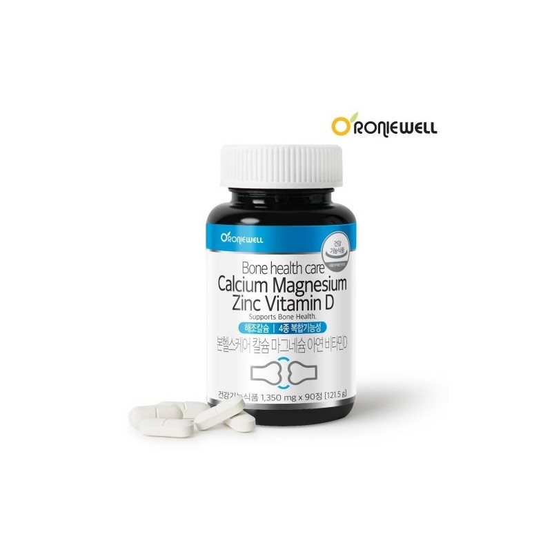 Roniwell Bone Healthcare Bone Health Calcium Magnesium Zinc Vitamin D