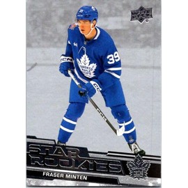 2023-24 Upper Deck Star Rookies #23 Fraser Minten Rookie Card RC Hockey Card Toronto