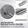LEIFIDE 8/32 Inch 4mm Threaded Rod with Hex Nuts 4mm