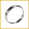 Partuto 4pcs OD 65.1mm to ID 60.1mm Aluminum Alloy Car