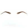 Gx Beauty False Eyebrows Handmade with 100% Human Hair Reusable